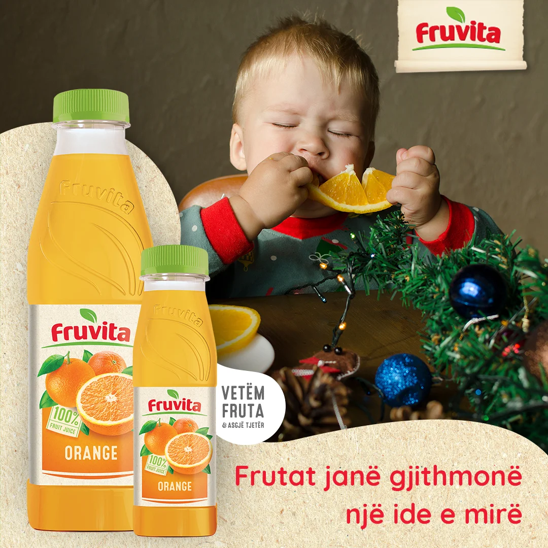 Lëng frutash Fruvita, Portokall (100%) - Lëng frutash Fruvita, Portokall (100%)