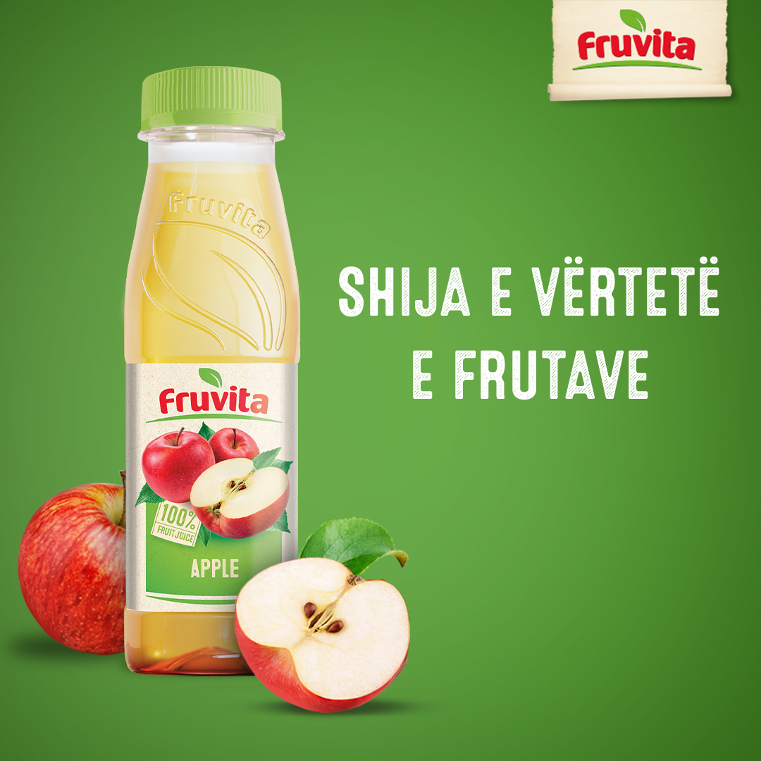 Lëng frutash Fruvita, Mollë(100%) - Lëng frutash Fruvita, Mollë(100%)